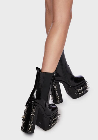 Crush Your Soul Platform Boots