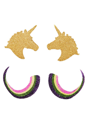 Unicorns 'N Rainbows Duo Pasties