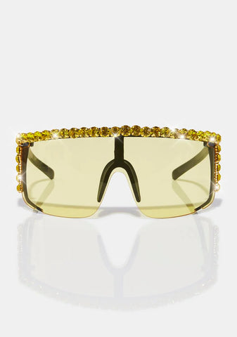 Melting Point Shield Sunglasses