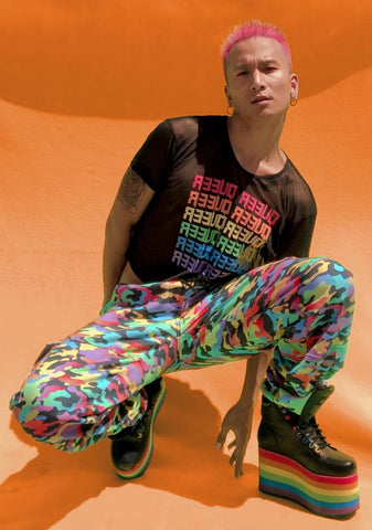 Love Is A Battlefield Cargo Pants