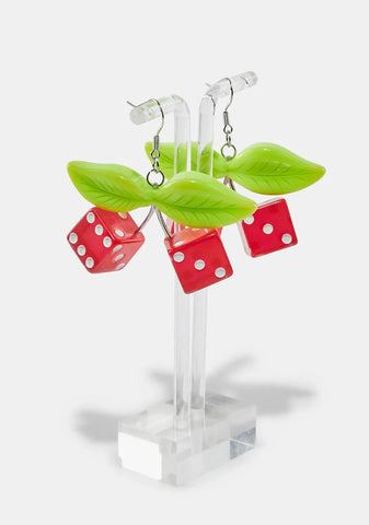 Feeling Lucky Dice Earrings