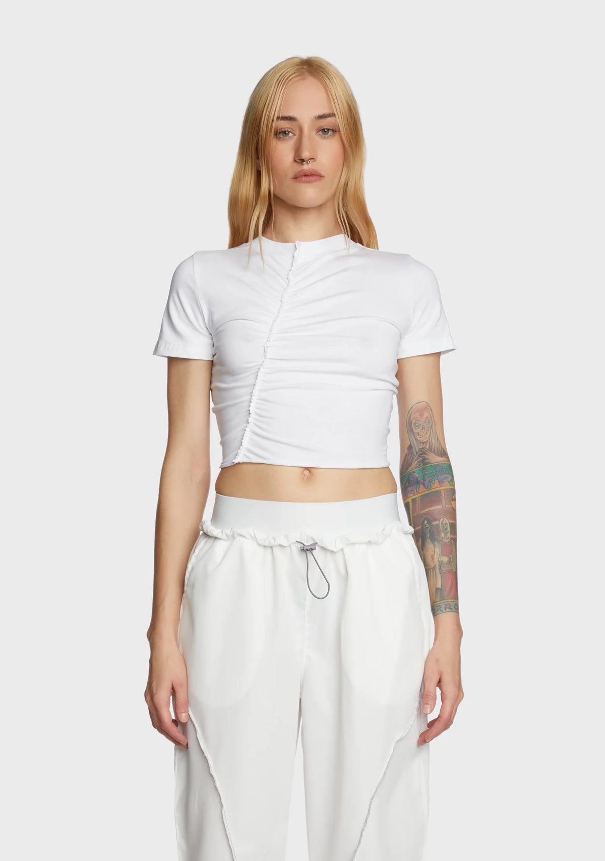 Long Commute Crop Top