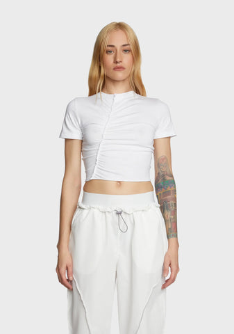 Long Commute Crop Top