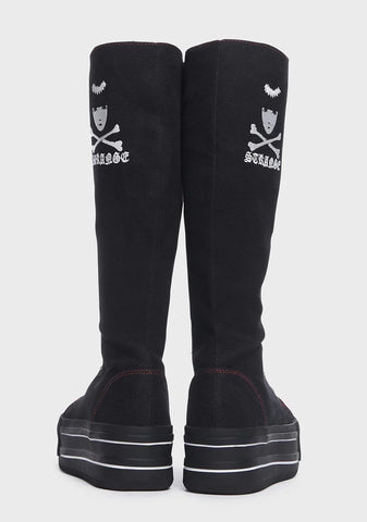 Stay Distant High Top Sneakers