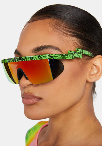 Marble Turbo Thot Shield Sunglasses