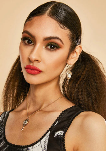 Fairest Diva Mirror Charm Necklace