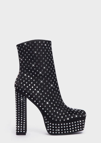 Overnight Glitz Ankle Boots