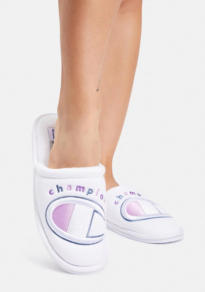 White Sleepover II Slippers