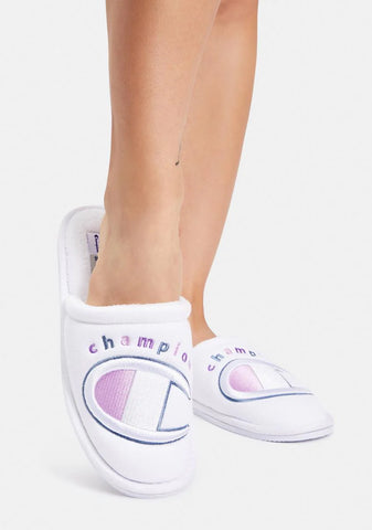 White Sleepover II Slippers