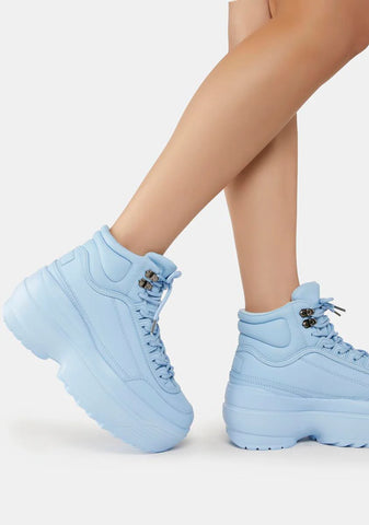Baby Blue First Place Flex Sneakers