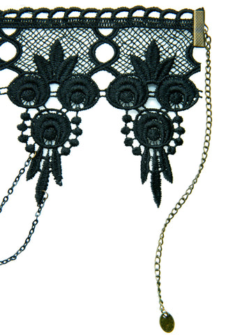 Cross Yr Heart Lace Choker