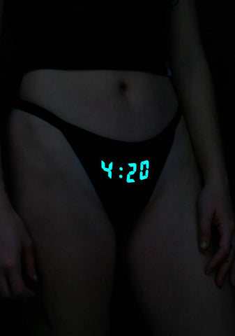 420 Glow In The Dark Thong