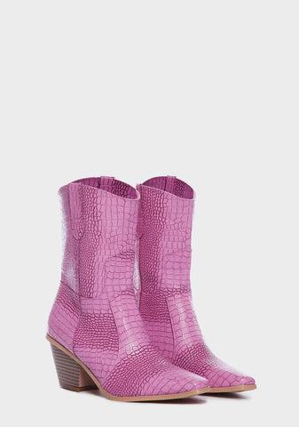 Sweet In The Game Cowboy Boots