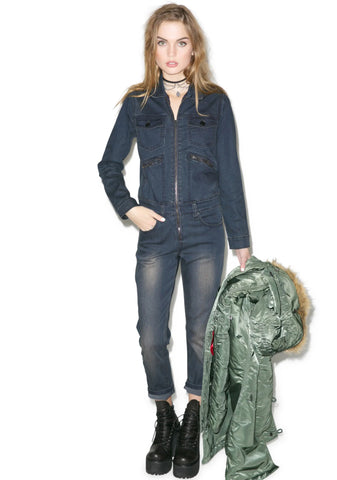 Bailey Denim Jumpsuit