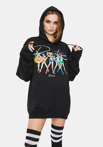 Black Sailor Moon Hoodie