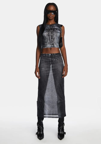 Trickster Printed Tank