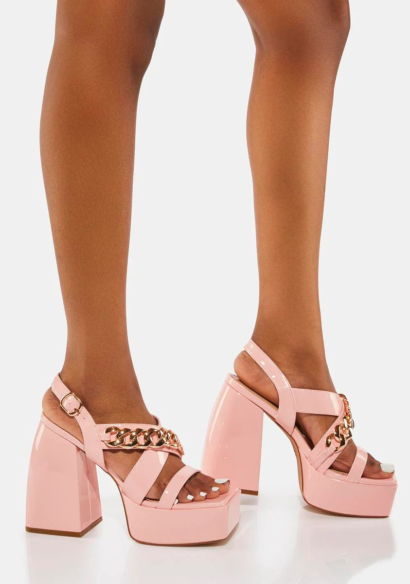 Not Going Home Chunky Sandals