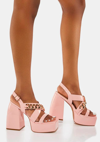 Not Going Home Chunky Sandals