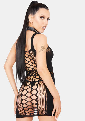 Self Assured Cutout Mini Dress