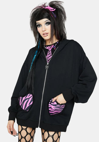 Tickets To My Downfall Bunny Hoodie