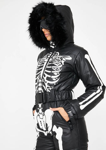 Cold Prey Skeleton Snowsuit