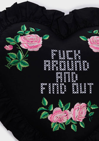 Warm Welcome Heart Pillow