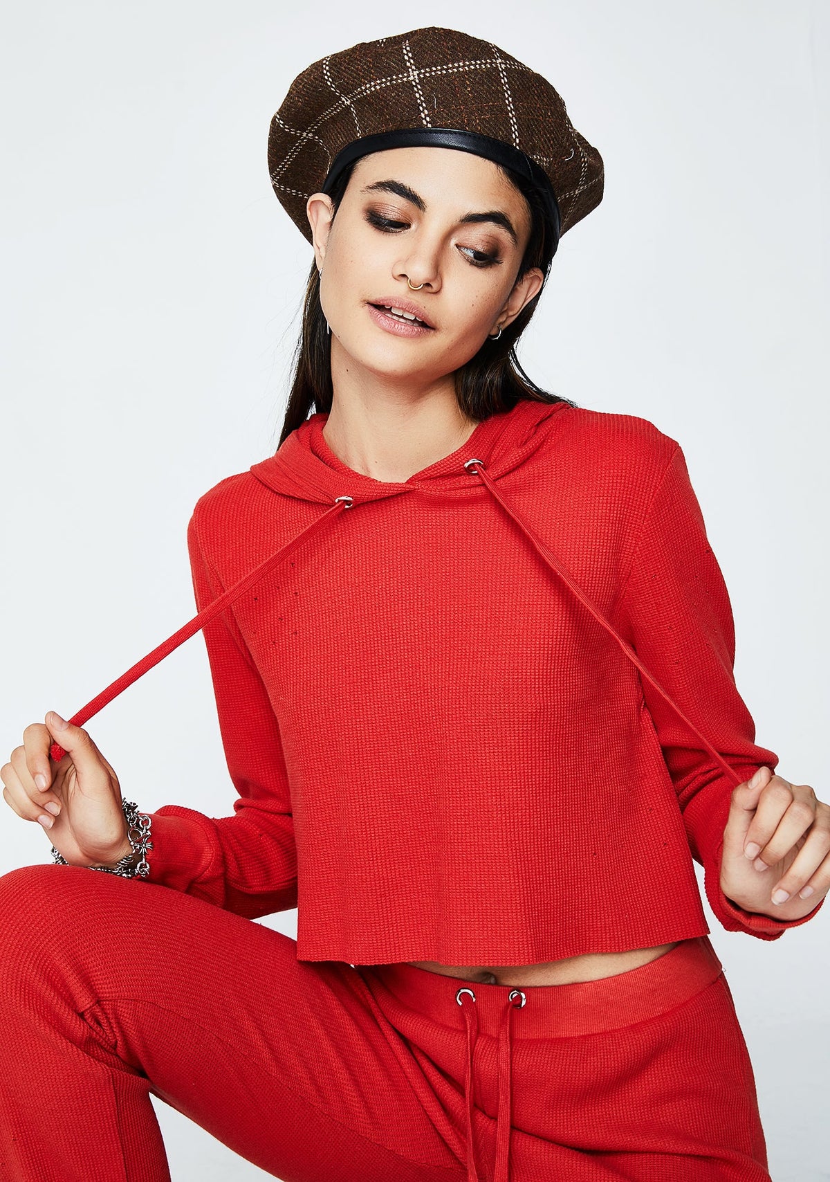 Can’t Handle Cropped Hoodie