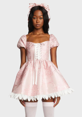 Sweet Smitten Embraces Corset Dress