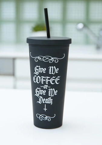 Caffeine Or Scream Travel Cup