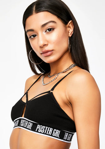 Night Boss Mode Strappy Bra