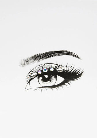 Sultry Stare Face Gems