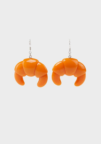 Carb Cravings Croissant Earrings