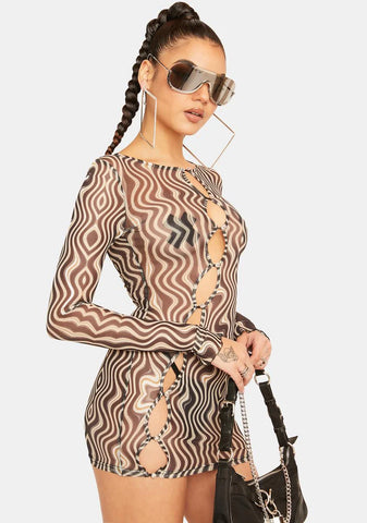 On The Flip Side Mini Dress