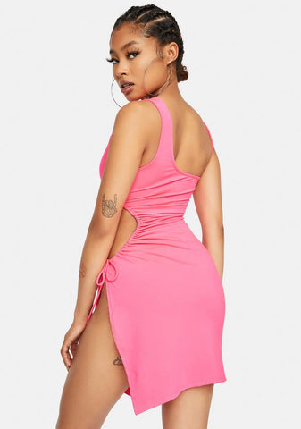 Catching Rays Cutout Mini Dress