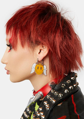 Angelic Inferno Drop Earrings