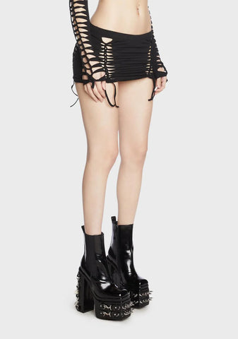 Alternative Spells Micro Mini Skirt