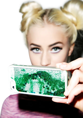 Shooting Star Glitterfalls iPhone Case
