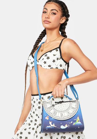 Peter Pan Glow Clock Crossbody