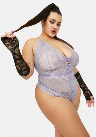 Secret Fairy Glen Lace Up Bodysuit