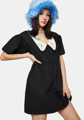 Dream Babydoll Collar Dress