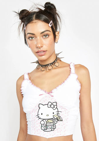 Hello Kitty Geisha Corset Top