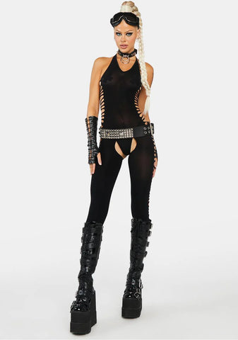 Nox Not Afraid Cut Out Bodystocking