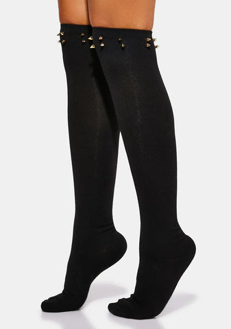 Awfully Mean Knee High Socks