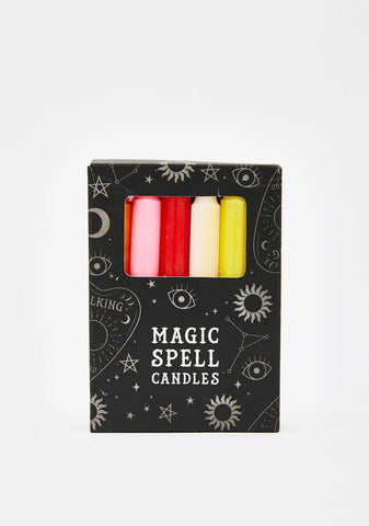 Enchant Me Colored Candle Set
