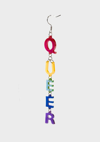 Queer Life Rainbow Earrings