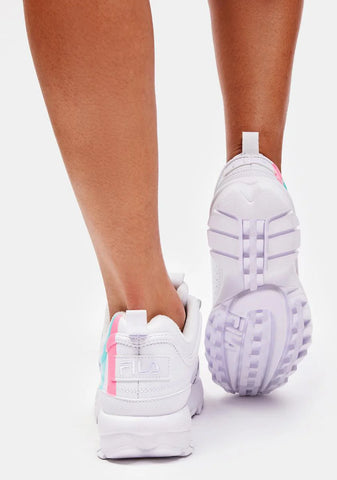 Cotton Candy Disruptor II Stripe Sneakers