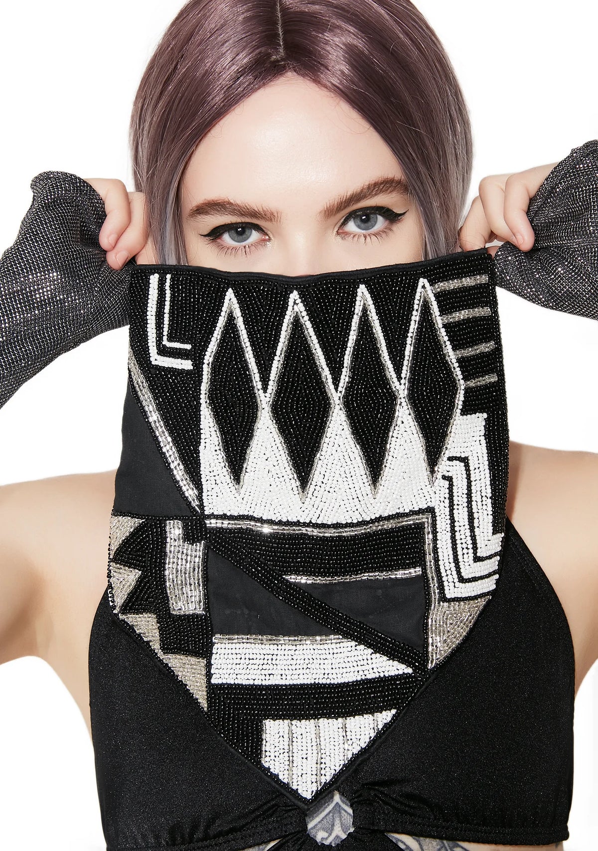 Mask Off Beaded Bandana