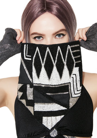 Mask Off Beaded Bandana