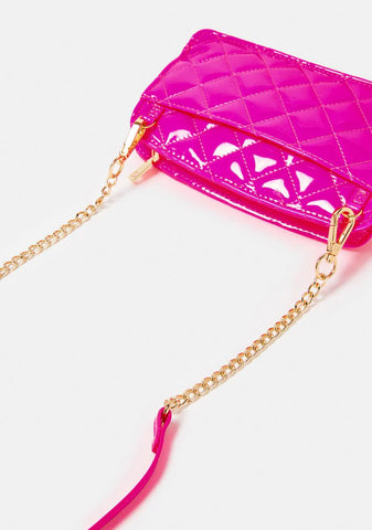 Bright Spot Quilted Crossbody Bag