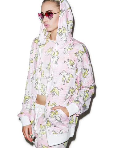 Risen Sky Mesh Hoodie